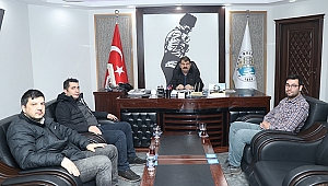 OEDAŞ heyetinden Başkan Sarı'ya teşekkür