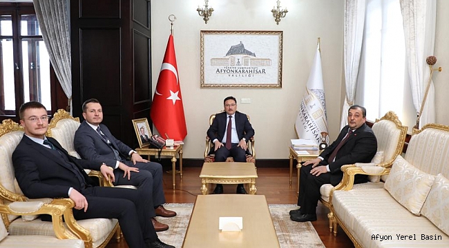 Saadet Partisi’nden Vali Gökmen Çiçek’e ziyaret.