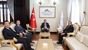 Saadet Partisi’nden Vali Gökmen Çiçek’e ziyaret.