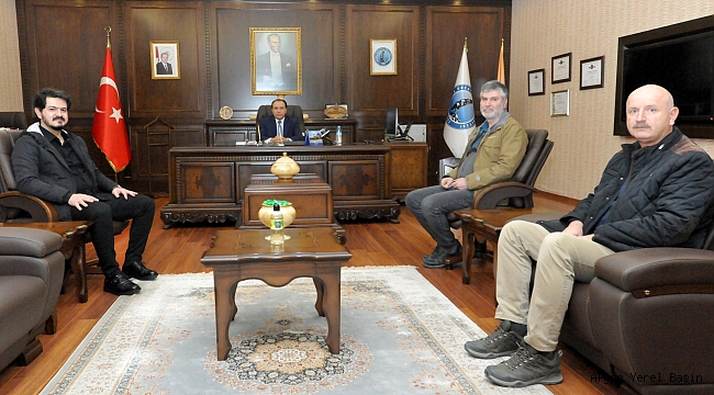 TAGEM Küçükbaş Hayvancılık Koordinatörü Yağcı’dan Rektör Karakaş’a Ziyaret