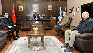 TAGEM Küçükbaş Hayvancılık Koordinatörü Yağcı’dan Rektör Karakaş’a Ziyaret