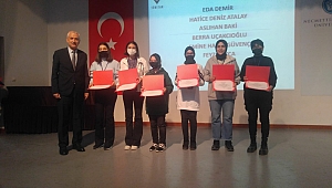 TÜBİTAK LİSE BÖLGEDE DUMLUPINAR BİLSEM RÜZGARI: 3 BİRİNLİKİL, 1 İKİNCİLİK!..