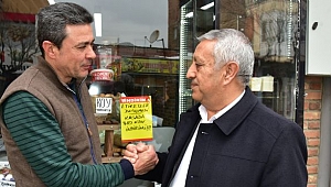 ZEYBEK BAŞKAN´DAN ESNAF ZİYARETİ