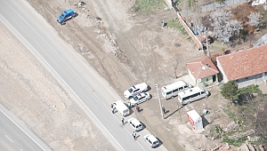 Afyonkarahisar havadan denetlendi