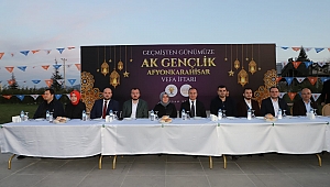 AK Parti Gençlik Kolları Genel Başkanı İnan Afyonkarahisar’da teşkilatlarla buluştu