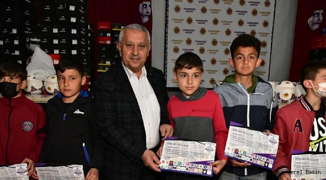 AMATÖR SPOR KULÜPLERİNE MALZEME DESTEĞİ