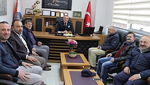 Basın mensupları, Gürfidan’ı makamında ziyaret etti