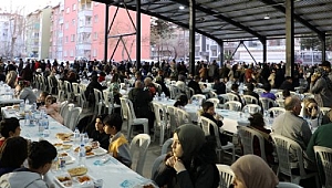  BELEDİYE´DEN GÜNLÜK 8 BİN KİŞİYE İFTAR MENÜSÜ