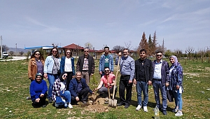 Bolvadin’e 30. Yıl Hatıra Ormanı İçin Fidan Dikildi
