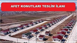  Deprem de Evleri Ağır Hasar Görenlere Yeni Evler Teslim Edilecek