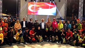 Endonezya Ramazan Sokak Festivali Zafer Meydanı'nı Şenlendirdi