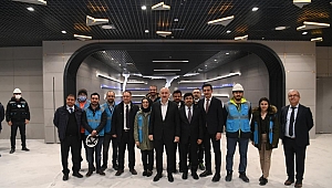 GAYRETTEPE-KAĞITHANE-HAVALİMANI METRO HATTINDA % 98 İLERLEME KAYDETTİK