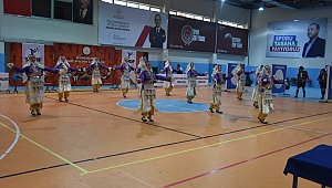 Halk oyunları kulüpler arası il yarışması sona erdi..