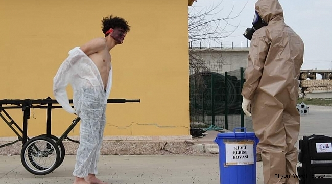 KBRN Eğitimi ve Tatbikatı Yapıldı