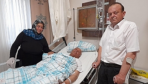 Şehidimizin Babasına Allah’tan Şifa Diliyoruz