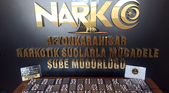 SENTETİK ECZA MADDESİ ELE GEÇİRİLDİ.!!