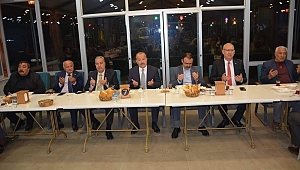 Taytak, Başmakçı’da vatandaşlarla iftarda buluştu