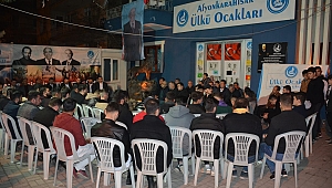 Ülkü Ocakları Başbuğ Türkeş’i unutmadı