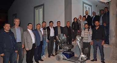 Başkan Barutcu engelli vatandaşları sevindirdi..