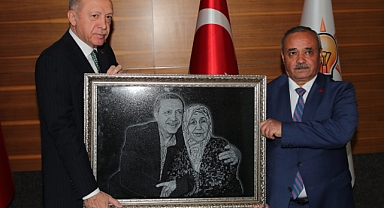 Başkan Şahin, Dünya Lideri Erdoğan ile Görüştü