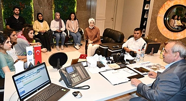 Başkan Şahin, Siirt Üniversitesi Öğrencilerini Konuk Etti