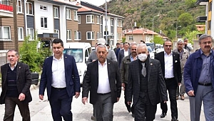 BAŞKAN ZEYBEK´TEN HASAN KARAAĞAÇ MAHALLESİ´NE ZİYARET