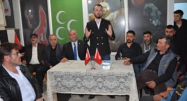 Değirmenayvalı’da MHP’ye yoğun ilgi..