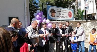 Doğa Atölyesine Trafik kazasında hayatını kaybeden öğrenci Eren Yel’in ismi verildi..