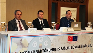 DOĞALTAŞ SEKTÖRÜNDE MESLEK HASTALIKLARI VE ALINMASI GEREKEN ÖNLEMLER ÇALIŞTAYI DÜZENLENDİ