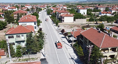 Emirdağ'da Yol Çalışmaları Devam Ediyor