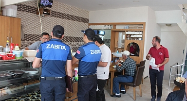 Emirdağ'da Zabıta Ekiplerinden Restoran, Lokanta Denetimi