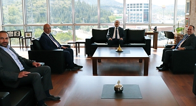 EROĞLU, SERTESER’İ ZİYARET ETTİ