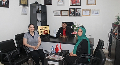 İKİ DEĞERLİ BAŞKAN'DAN AFYON YEREL BASIN'A ZİYARET..