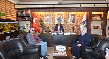 KIZILÖREN AK PARTİ İLÇE KADIN KOLLARI YÖNETİMİNDEN BAŞKAN ÇÖL’E ZİYARET 