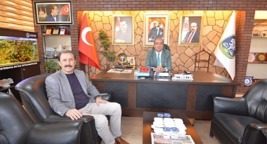 MUSTAFA TARLACI’DAN BAŞKAN MUSTAFA ÇÖL’E ZİYARET