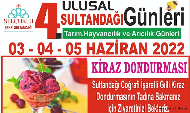 SULTANDAĞI KİRAZ ÇALIŞTAYI YAPILIYOR