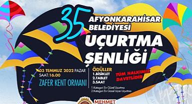	35. AFYONKARAHİSAR UÇURTMA ŞENLİĞİ BAŞLIYOR