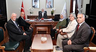 ANKARA AFYONKARAHİSARLILAR DERNEĞİ'NDEN VALİ YİĞİTBAŞI'NA ZİYARET