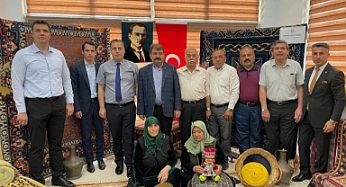 Belediye Başkanı Nihat Sarı, Halk eğitim Yıl sonu Sergisi açılışına katıldı 