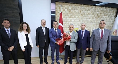 ÇEVRE DOSTU BAŞKAN’A ZİYARET