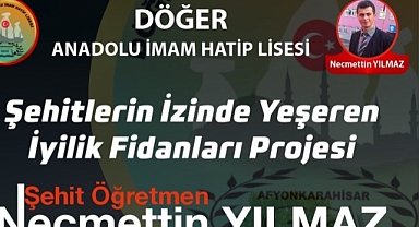 DÖĞER ANADOLU İMAM HATİP LİSESİNDEN ANLAMLI BİR İYİLİK PROJESİ