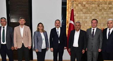 HAZİNE VE MALİYE BAKAN YARDIMCISI MAHMUT GÜRCAN´DAN ZİYARET