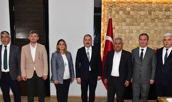 HAZİNE VE MALİYE BAKAN YARDIMCISI MAHMUT GÜRCAN´DAN ZİYARET