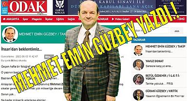 M.Emin Güzbey Kaleme aldı.! 