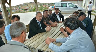 MHP Heyeti sel bölgesini yerinde inceledi