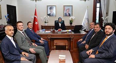 SAADET PARTİSİN'DEN AFYON VALİSİNE ZİYARET