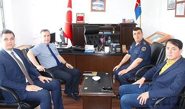 TEŞKİLATIN 183.KURULUŞ YILDÖNÜMÜNDE, KAYMAKAM İLÇE JANDARMA KOMUTANLIĞINI ZİYARET ETTİ