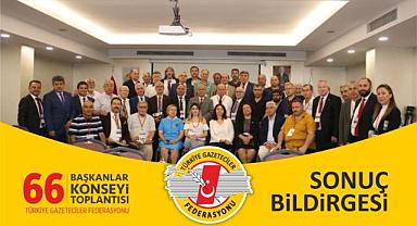 TGF BAŞKANLAR KONSEYİ’İNDEN ‘’BİRLİK’’ ÇAĞRISI