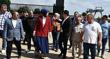 Vali Yiğitbaşı, Sel Bölgesinde İncelemelerde Bulundu