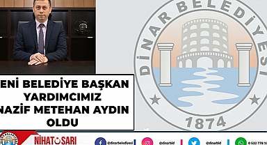 Yeni Belediye Başkan Yardımcısı Nazif Metehan Aydın oldu